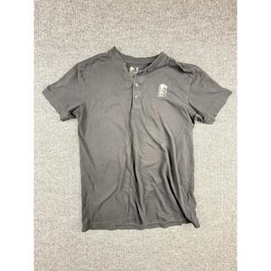 Taco Bell Shirt Mens Medium Black Life Is Better With The Bell Henley Graphic T